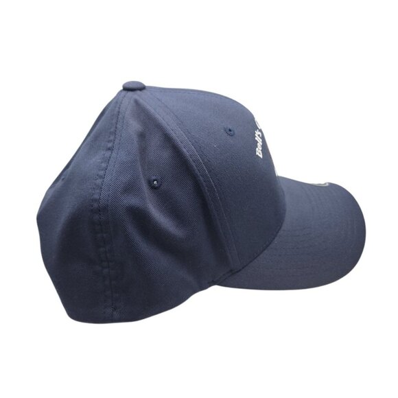 Bells Farm Clydesdales Horses Hat Ball Cap Adult Large XL Blue Flex Fit Michigan - Picture 4 of 10